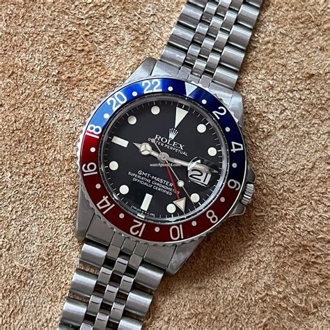 1981: rolex gmt master ref 16750|rolex gmt master 16750 value.